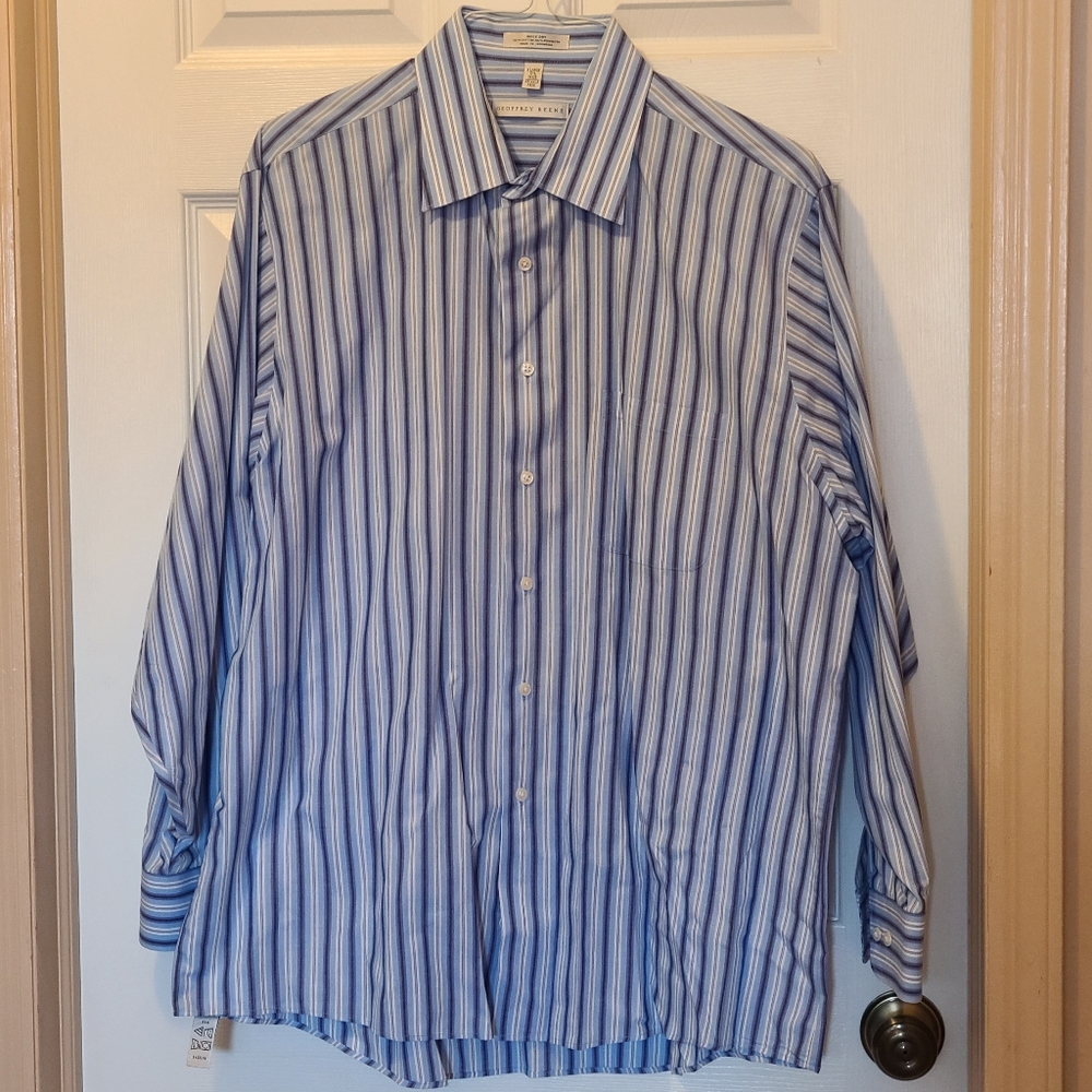 Geoffrey Beene Men's Button Down Dress Shirt
